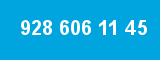 928 606 11 45 928 606 11 45